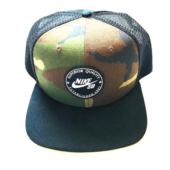 nike sb camouflage cap